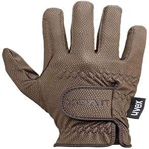 uvex sportstyle - dehnbarer Reithandschuh für Damen und Herren - exzellenter Grip & strapazierfähig - touchscreenfähig - brown - 8 im Sale