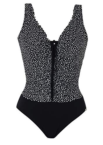 Sunflair Women's 22308 One-Piece, Black (black 5), (Manufacturer size: 48C) on sale