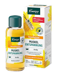 Thumbnail for Kneipp Gesundheitsbad Muskel Entspannung - Badeöl mit wertvollem Extrakt der Arnika & ätherischen Ölen aus Cabreuva, Rosmarin & Pinus-Arten - belebt & tut gut nach körperlicher Anstrengung - 100ml im Sale