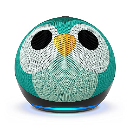 Echo Dot (Neueste Generation) Kids | Smarter WLAN- und Bluetooth-Lautsprecher mit Alexa | 1 Jahr Amazon Kids+ Inhalte inklusive | Eulen-Design im Sale
