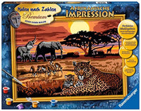 Thumbnail for Ravensburger Malen nach Zahlen 28819 - Afrikanische Impression - Für Erwachsene und Kinder ab 14 Jahren, Yellow im Sale