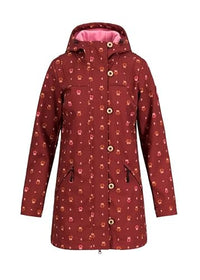 Thumbnail for Blutsgeschwister Damen Jacke Softshelljacke wild weather long anorak - owls around me, im Sale