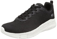 Thumbnail for Skechers Women's Bobs B Flex-Visionary Essence Sneaker, Black White, 37 EU on Sale