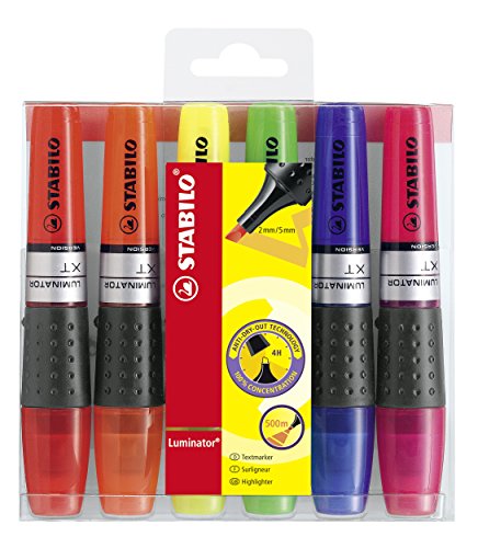 Textmarker - STABILO LUMINATOR - 6er Pack - mit 6 verschiedenen Farben im Sale