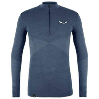 Thumbnail for Salewa Zebru Responsive Half Zip T-Shirt Herren, Blau, im Sale
