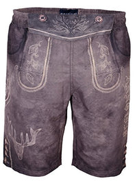 Thumbnail for Krüger men's traditional swimming trunks, model: Anno 1958, knee-length, item no. 094683-0-0007, M,
