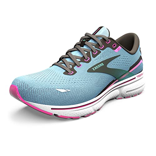 Brooks Women's Ghost 15 Sneaker, Ebony White Nightlife, EU on sale