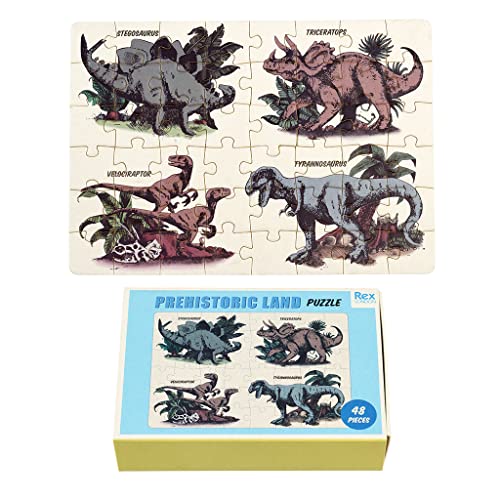 48 Teile Dinosaurier Mini Matchbox Puzzle im Sale
