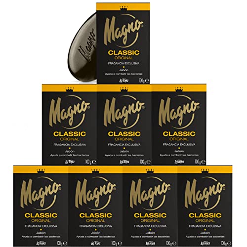 Magno Magno Classic Black 8 Pack Soap 4.4 oz on sale