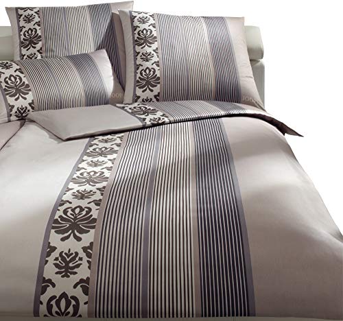 Joop! Bed linen Ornament Stripe 4022 Graphite - 77 80x80 cm - 135x200 cm on sale