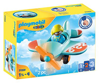Thumbnail for PLAYMOBIL 1.2.3 71158 Fun on The Farm, Developmental Early Learning Toys for Toddlers, Farm Animals Toy for Children from 18 Months to 4 Years in Sale