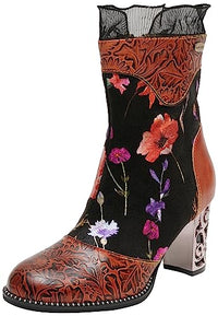 Thumbnail for LAURA VITA Damen LEDAO 01 Mid Calf Boot, Wine, 35 EU im Sale