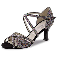 Thumbnail for Werner Kern Damen Tanzschuhe July 6.5 - Farbe: Silber/Multi - im Sale