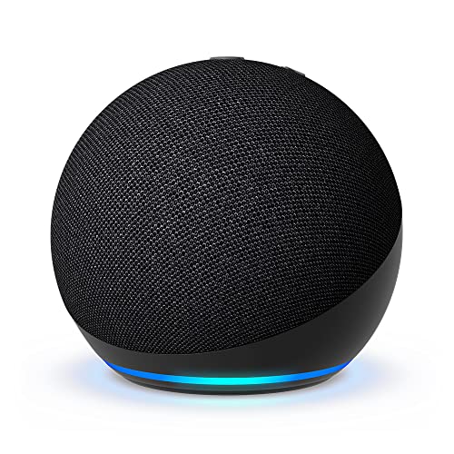 Zertifiziert und generalüberholt Echo Dot (5. Generation, 2022) | Smarter Bluetooth Lautsprecher mit Alexa | Anthrazit im Sale