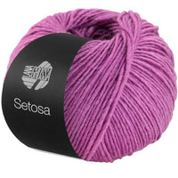 Thumbnail for LANA GROSSA Setosa | Shimmering wick yarn made of silk and merino wool | Hand-knitting yarn made of 65% superfine virgin wool and 35% silk | 50g wool for knitting and crocheting | 150m yarn on sale