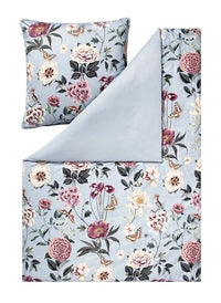 Thumbnail for ESTELLA Mako satin bed linen Chiara 4031-630, blue, on sale