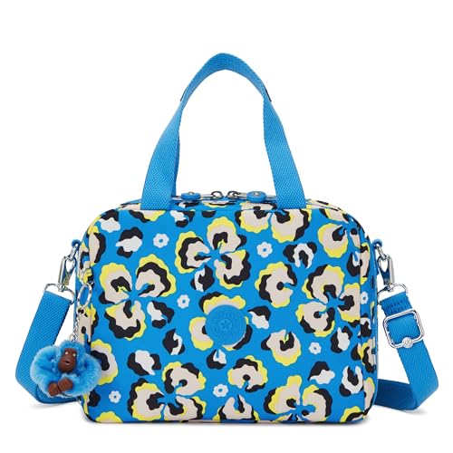 Kipling MIYO Bag/Suitcase, 25x13.5x20, Leopard Floral (BLUE) on Sale