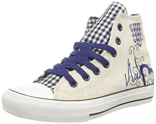 Krüger Blue Heart, Damen Hohe Sneakers, Mehrfarbig (8), 38 EU