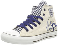 Thumbnail for Krüger Blue Heart, Damen Hohe Sneakers, Mehrfarbig (8), 38 EU