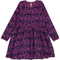 Thumbnail for Maxomorra Dress Spin LS Purple Landscape, 98/104 im Sale