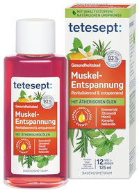 Thumbnail for tetesept Muscle Relaxation Bath – 1 x 125 ml – Health Bath with essential oils – Relaxing bath additive after physical exertion on sale