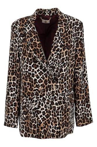 Elisabetta Franchi Jacke Animalier GI12047E2, Animalier, 36 im Sale