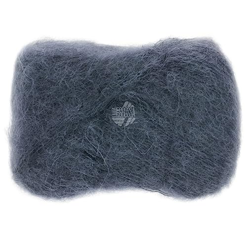LANA GROSSA Setasuri | Fine lace yarn made from Suri alpaca fibers with silk | Hand knitting yarn made from 69% alpaca (Suri) &amp; 31% silk | 25g wool for knitting &amp; crocheting | 212m yarn