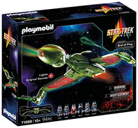 Thumbnail for PLAYMOBIL 71089 Star Trek - Klingon Ship: Bird-of-Prey, Klingon ship with light effects, original sounds and collectible figures, for Star Trek fans and children ages 10 and up [Exclusively at Amazon] on sale