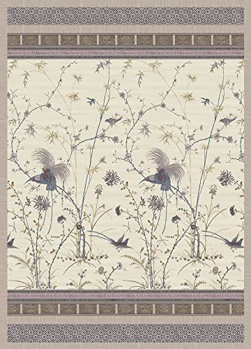 Bassetti Fong Plaid, 100% cotton 57 threads per cm²/ Filling: 100% polyester 80 g/m², cream, 240x250 cm on sale