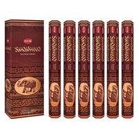 Thumbnail for Incense Sandalwood, 120 Sticks in a Six Pack. HEM Brand, Hand Rolled in India. by Hem Incense im Sale