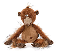 Thumbnail for SIGIKID 38741 Mon Key Beasts Town children and adults soft toy recommended from 3 years brown, 14 x 14 cm, h cm on sale