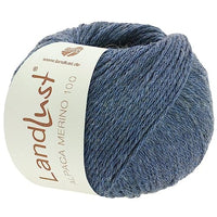Thumbnail for LandLust Alpaca Merino 100 311 - Gray blue on sale