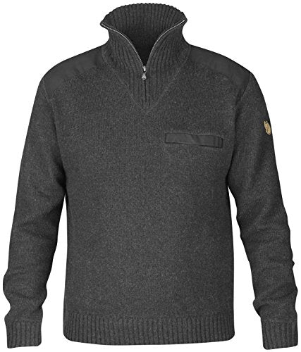 Fjällräven Koster Sweater 90487 030 Dark Grey im Sale