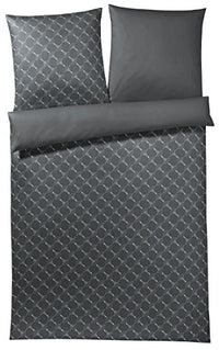 Thumbnail for Joop! 4059 Cornflower Gradient Mako satin bed linen 135x200 + 1x 80x80 Graphite-9 on sale