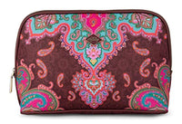 Thumbnail for Oilily Mr Paisley M Cosmetic Bag Chocolate Truffle