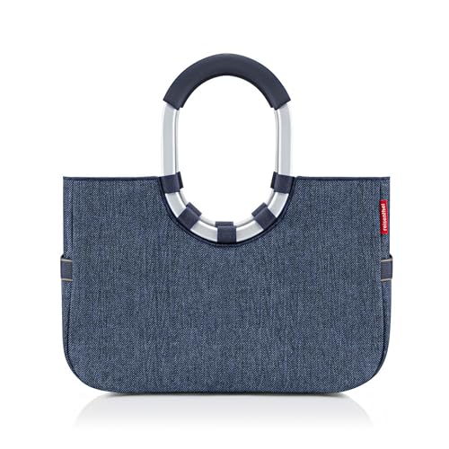 Reisenthel Loopshopper-OS4113 bag Herringbone dark blue on sale