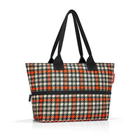 Thumbnail for Reisenthel Shopper e1 Glencheck red sports bag, 50 cm, 12L, Glencheck Red on sale