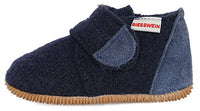 Thumbnail for Giesswein Unisex Kids Oberstaufen Unlined Slippers, Ocean 58829 EU on Sale