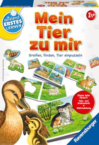 Thumbnail for Ravensburger 24731 - Mein Tier zu mir - Puzzelspiel für die Kleinen - Spiel für Kinder ab 1 und 1/2 Jahren, Spielend erstes Lernen für 1-4 Spieler im Sale