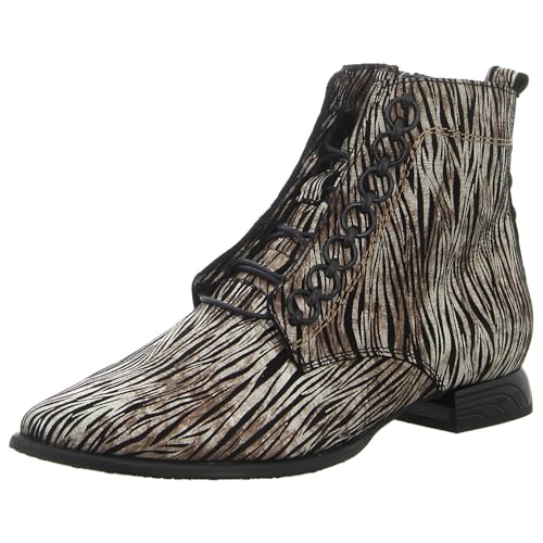 Simen Damen Stiefeletten braun schwarz Gr. 36 im Sale