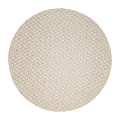 Musterring Teppich Nordic Outdoor 686 Creme 320 cm rund im Sale