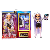 Thumbnail for RAINBOW HIGH Rainbow Vision Royal Three K-Pop Modepuppe - Tiara Song - 2 Mix & Match Designer Outfits Mit Mikrofon Headset & Band Merchandising - Ideal Für Kinder Ab 6 Jahren im Sale