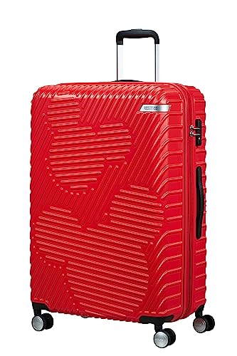 American Tourister Mickey Clouds, Spinner L, expandable suitcase, 76 cm, 94/104 L, red (Mickey Classic Red) on sale