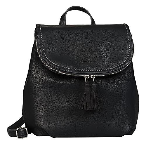 TOM TAILOR bags Lari Damen Rucksack Backpack, 11 Schwarz im Sale