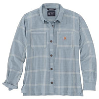 Thumbnail for Carhartt Damen 105989 Rugged Flex Loose Fit Midweight Flanne, Neptune, Mittel im Sale