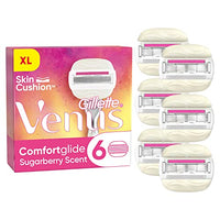 Thumbnail for Gillette Venus Comfortglide Festival Rasierklingen Damen, 6 Ersatzklingen für Damenrasierer mit 5-fach Klinge, die für eine gründliche Rasur und vollkommen glatte Haut sorgen im Sale