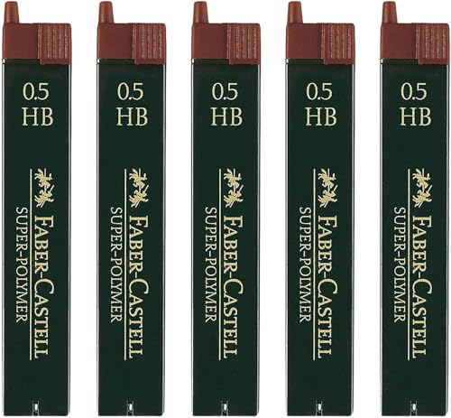 Faber-Castell Super-Polimer-Ersatzminen (5 Einheiten, 0,5 HB), Menge 5, 60 Minuten im Sale