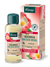 Thumbnail for Kneipp Massage Oil Back Well-being, high-quality with devil's claw extract, with rich shea butter, sunflower oil and vitamin E, multicolored, 100 g (1 pack) on sale