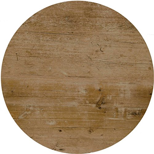 Werzalit table top decor Findus 90 cm round weatherproof vintage look replacement table top on sale