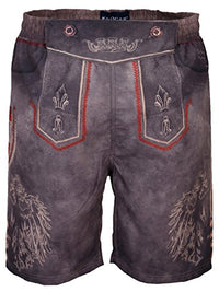 Thumbnail for Krüger men's traditional swim shorts, model: Austria, knee-length, item no. 094684-0-0007, M, on sale
